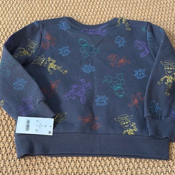 NWT Toy Story Kids Sweatshirt - Gray Size 3T - Picture 4 of 4
